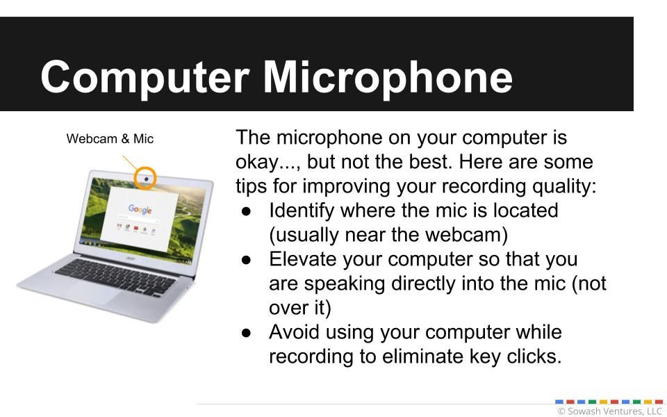 jrsowash's tweet photo. Improve your audio recording with these simple tips! The quality of your audio is essential when creating a video. If the audio is poor, no one will watch! #multimediatips #EdTech https://t.co/Dnb3xzHTSt