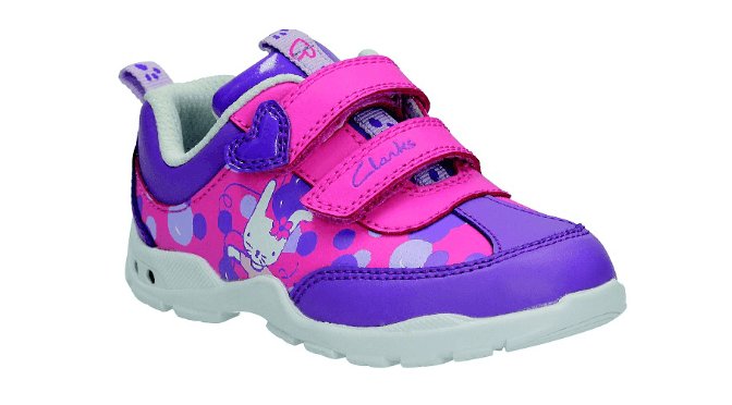 clarks shoes kids purple