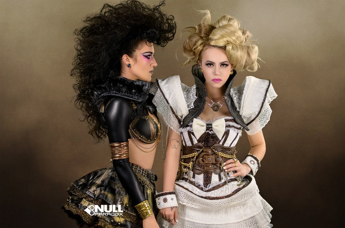 NullParadox's tweet photo. From the day that Gertrude &amp; Grace met, they knew they’d be best friends.  But then one dark rainy night, Gertrude did something that changed everything--> https://t.co/VvhPDw8B3l #nullparadox #steampunk #nugoth #musical @stephenclark @altregan https://t.co/9f17Y8OGRx