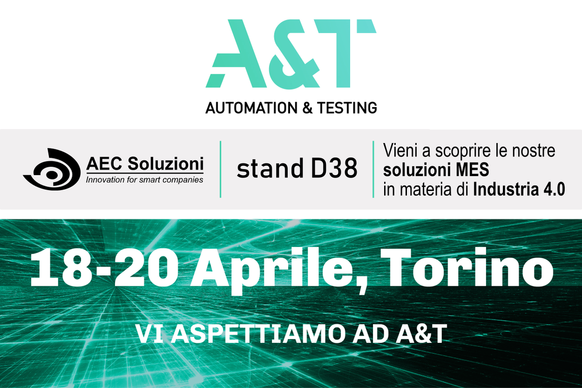 aecsoluzioni's tweet photo. Pronti per la nuova edizione di @EventoAeT ? Noi si...vi aspettiamo numerosi!!
#Industria40 #softwareMES https://t.co/bIKFUyu83w