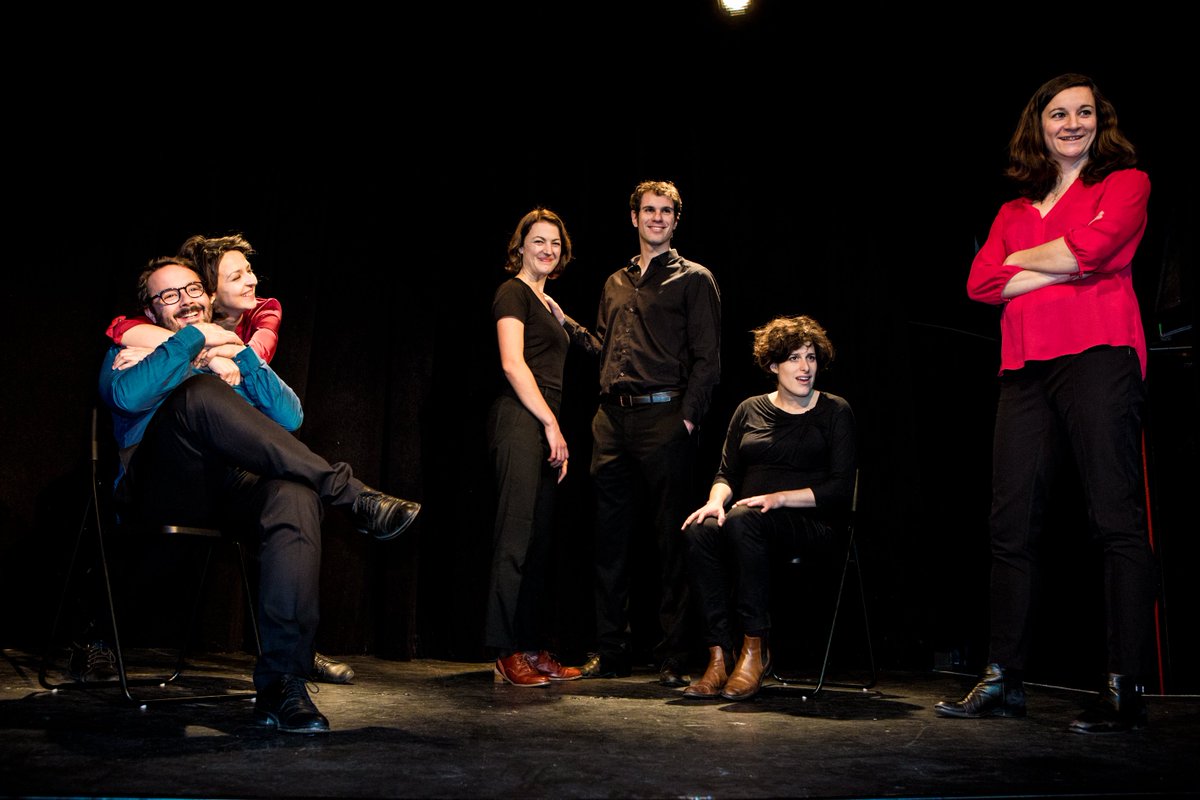 BazProduction's tweet photo. Huis presque clos prolonge jusqu'au 20 juin aux 10 heures ! Des nouvelles dates pour de nouvelles histoire entièrement improvisées ! #improvisation  #prolongation #theatre https://t.co/D3VDSM8q5V