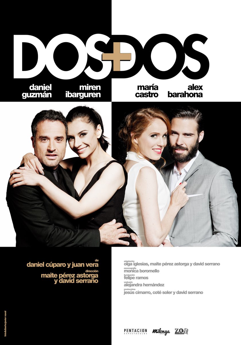 TeatroLaLatina's tweet photo. ¿A qué no sabéis quienes vienen para quedarse el 27 de junio? @_dosmasdos_ 👫+👫 regresa al @TeatroLaLatina para que pasemos una temporada de verano igual de divertida que la anterior. ¡Entradas ya a la venta! https://t.co/Rgi85rHVbV https://t.co/4mWiV1T84r