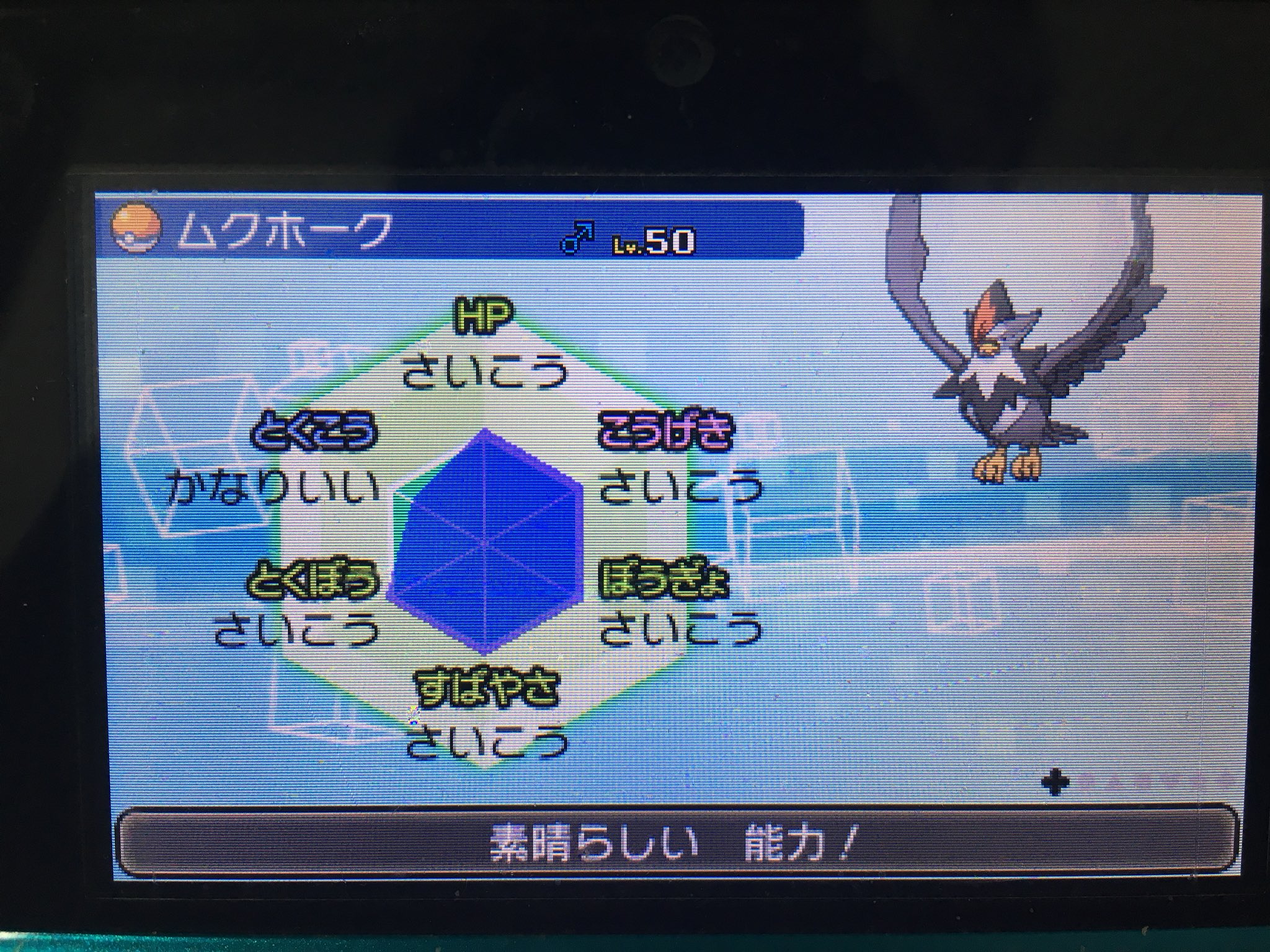 スペ ポケモン ガルパ Auf Twitter 配布の準備がら整ったので報告します 性格いじっぱり 特性すてみ 努力値はas252 Hに6です 個体値は多少の差はありますが 全個体habdsの5v個体の物理アタッカーです 持ち物は拘りハチマキと命の珠想定です 技はブレーバ とんぼ