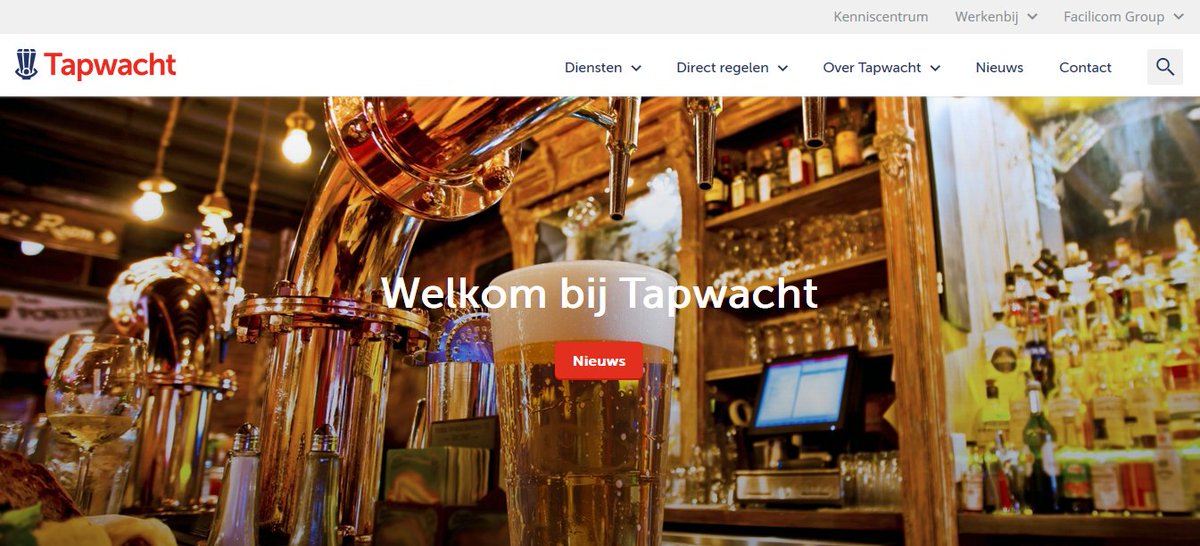 Met grote trots presenteren wij vandaag onze vernieuwde website! Kijk op tapwacht.nl