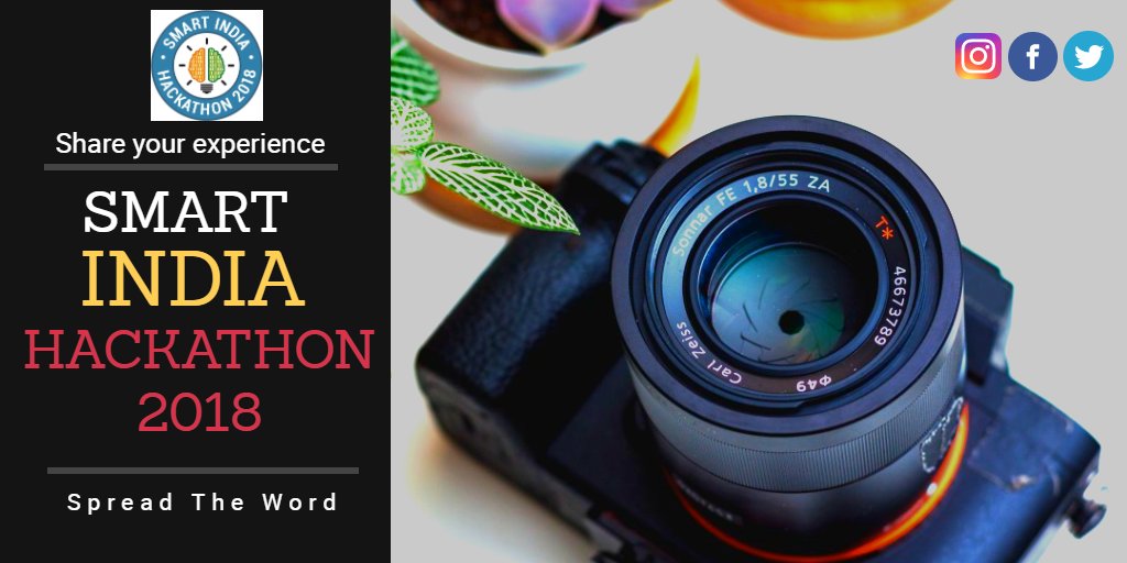 i4CIndia's tweet photo. Enjoyed 36 hrs at #SmartIndiaHackathon2018 ? Share your memorable moments....!! Participate in Spread The Word Contest.
To Participate, Register, Here
https://t.co/ooV1sHIWOJ
#SIH2018 #SmartIndiaHackathon2018 https://t.co/wiOAQ0jLj0