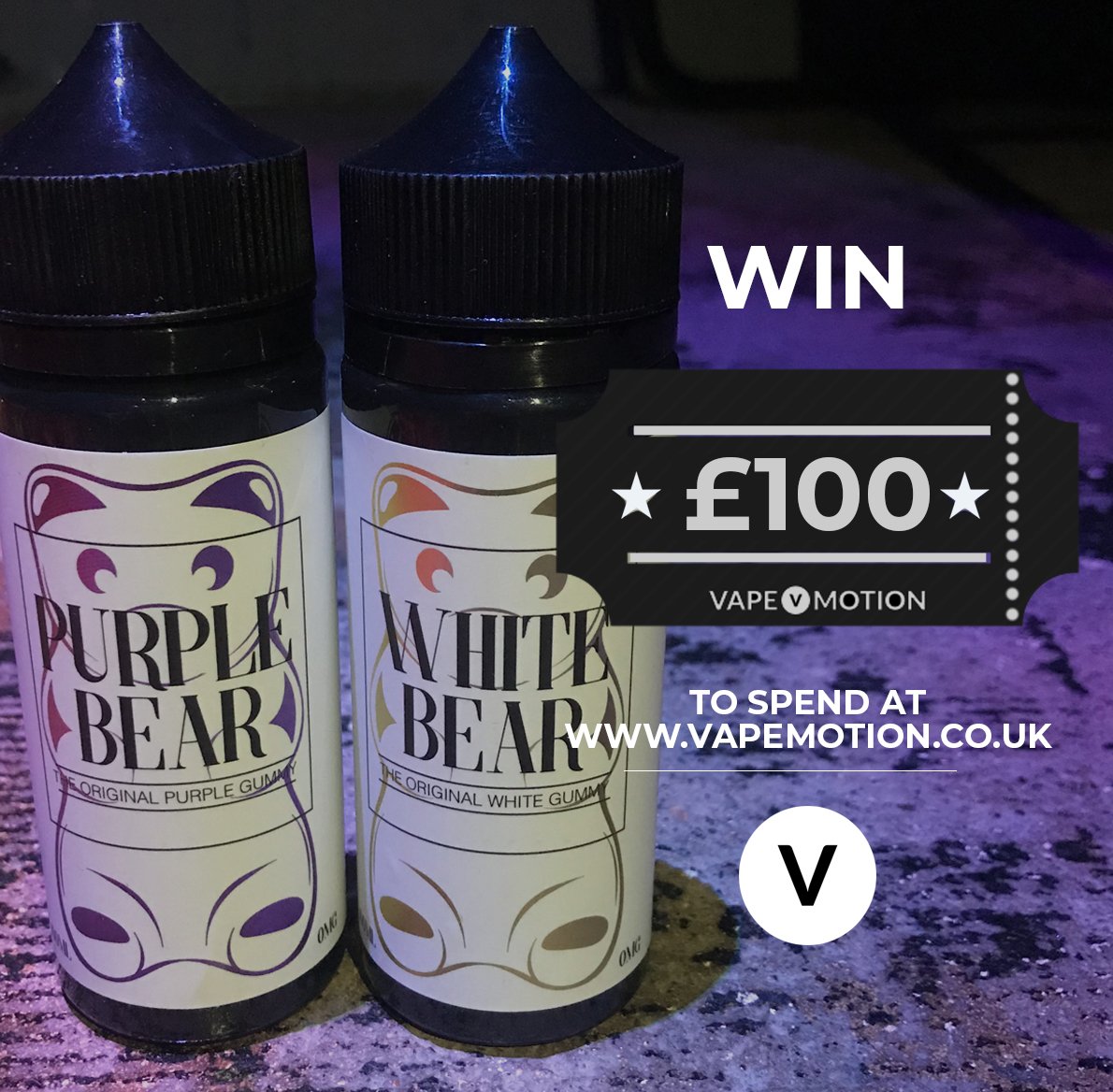 Wanna #WIN a £100 #Vapemotion voucher to spend on our new website? Head over to our Facebook page to see how > goo.gl/JM579D