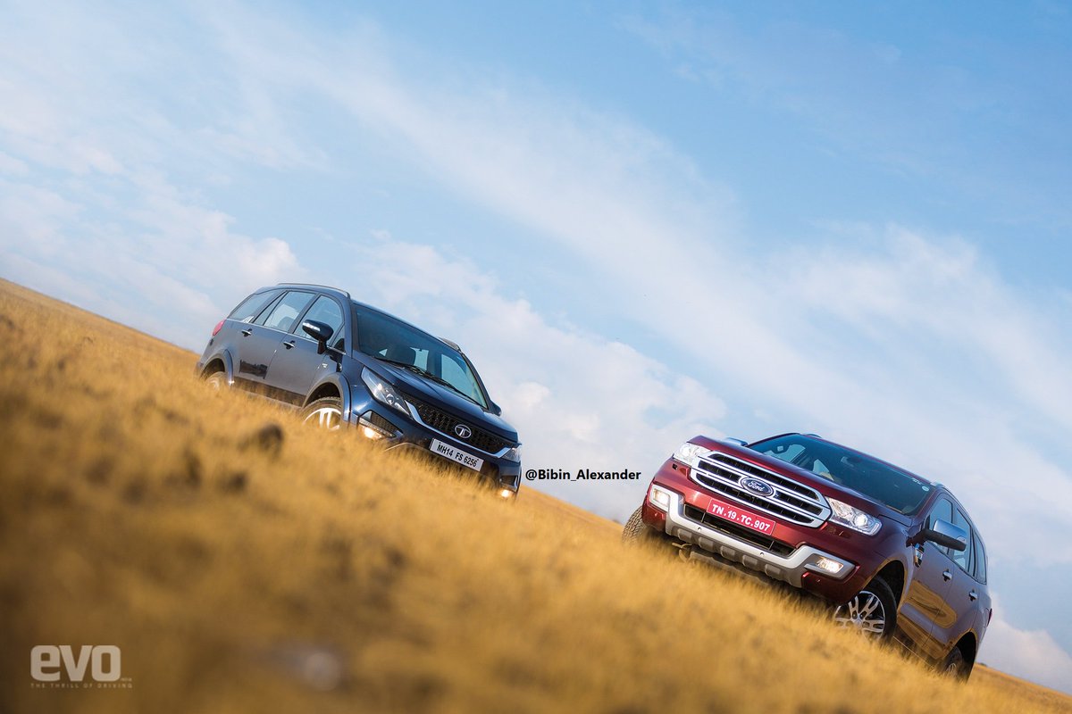 Bibin_Alexander's tweet photo. @evoIndia @TataMotors @jetairways A10) D. BMW X5 was not part of the 'Seven rounds with the Hexa' story #DriveWithSOUL #JetSetevo @evoIndia 

1) Hexa vs Innova Crysta
2) Hexa vs Ford Endeavour
3) Hexa vs Nano
4) Hexa vs Audi Q7

@Stubborn001 
@Deepaadhan 
@iammovieguru
@sonia06loach
@dantus19
@Celina_Tweets (1/2) https://t.co/qkSMC3cDgb