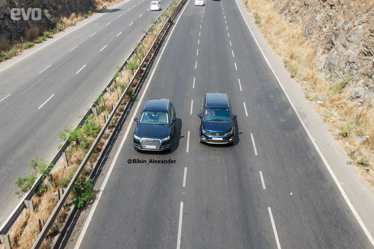 Bibin_Alexander's tweet photo. @evoIndia @TataMotors @jetairways A10) D. BMW X5 was not part of the 'Seven rounds with the Hexa' story #DriveWithSOUL #JetSetevo @evoIndia 

1) Hexa vs Innova Crysta
2) Hexa vs Ford Endeavour
3) Hexa vs Nano
4) Hexa vs Audi Q7

@Stubborn001 
@Deepaadhan 
@iammovieguru
@sonia06loach
@dantus19
@Celina_Tweets (1/2) https://t.co/qkSMC3cDgb