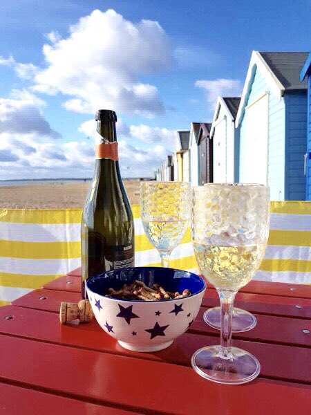 This just in from our guests at Bertie today. That’s my idea of a good day out, champagne at 11 o’clock in the morning ! Marvellous x #fizz #champagne #nibbles #dayoutinessex #daysoutinessex #beachhut #mersea #merseaisland #mersealife #celebration #eastersunshine