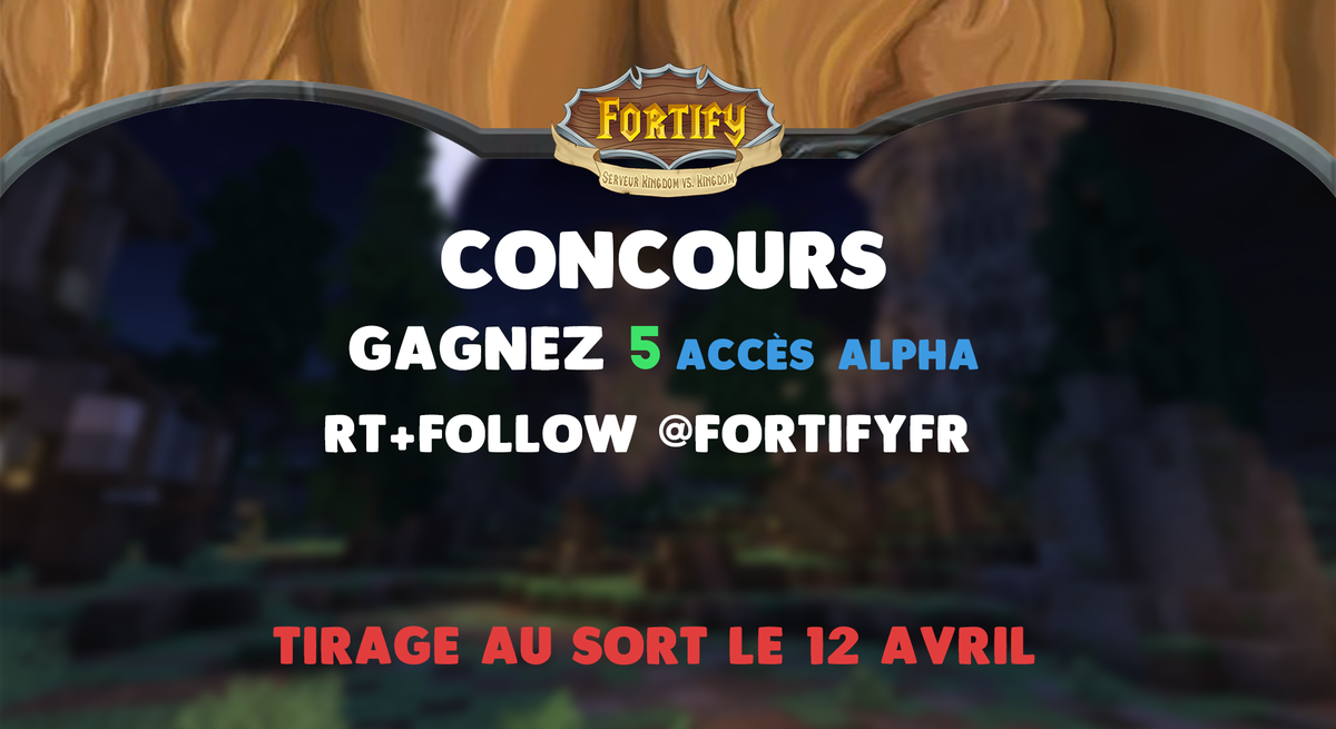 FortifyFR's tweet photo. Envie d'être l'un des premiers à jouer sur Fortify? 
Gagnez un accès à l'Alpha!  😍 ⚔️  
5 gagnants RT + Follow @FortifyFR   
TAS: 12/04/2018 https://t.co/0lYYvbSNZ8