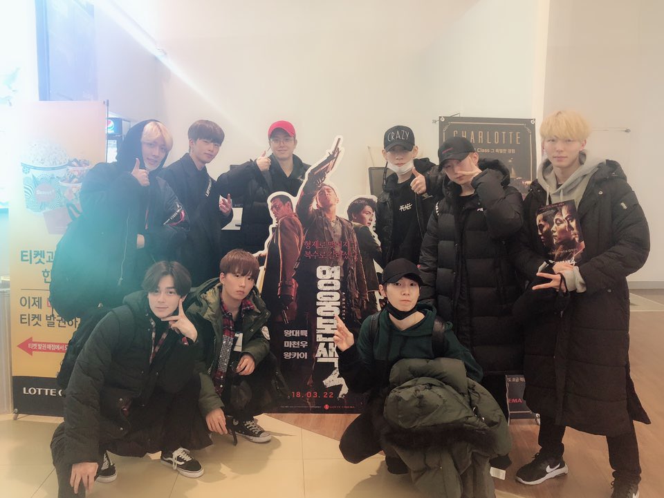 느와르 X 느와르 느와르가 느와르의 대표 영화! 영웅본색4를 관람하고 왔습니다. 왕카이 선배님 멋있어요!! #NOIR #느와르 #영웅본색4 #왕카이 #왕대륙...