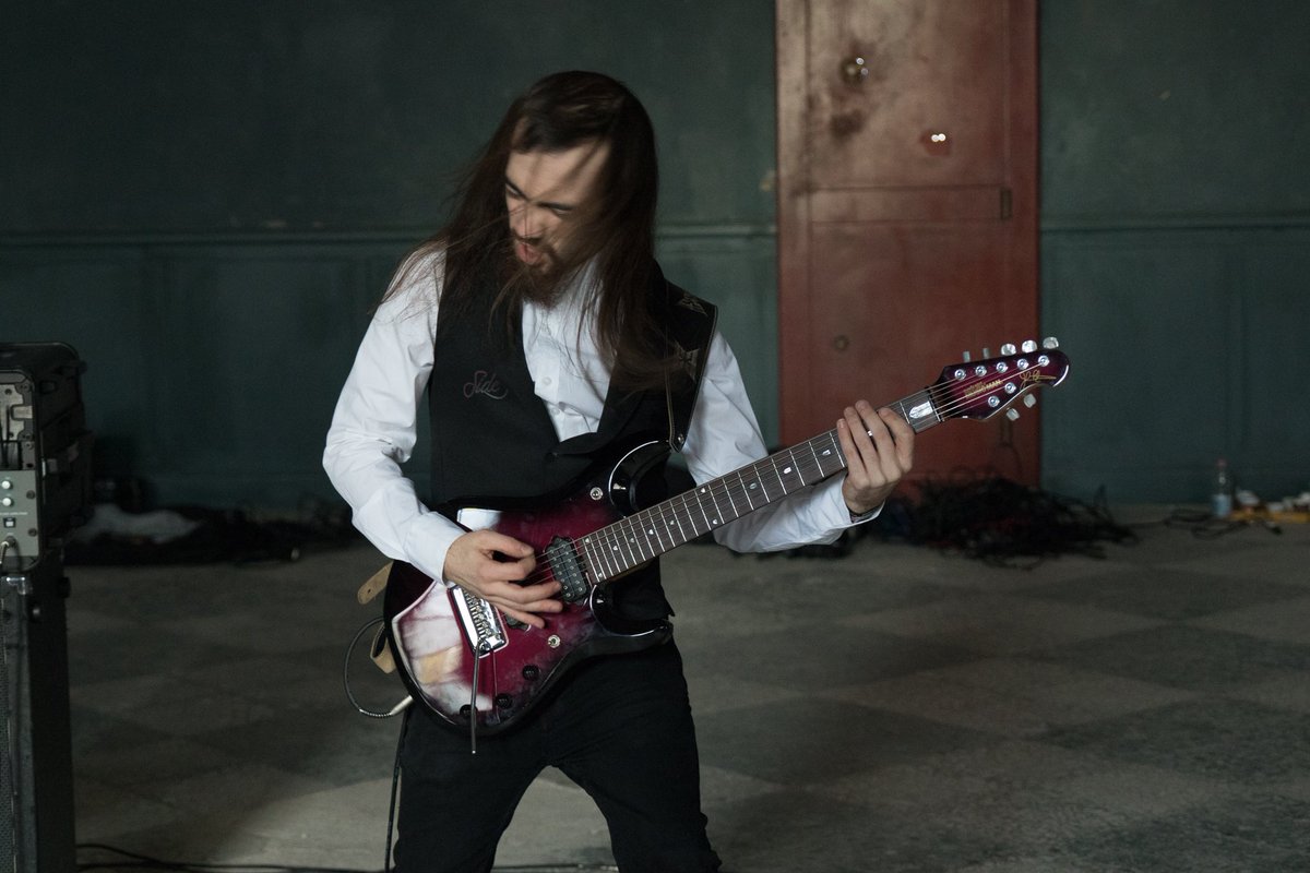 echotimeband's tweet photo. Il nostro Axeman Nick Pandolfi  durante le riprese del video di "Sickness"/ Our Axeman #Nickpandolfi during "Sickness" video shooting
Watch now ---> https://t.co/utzlPo3RWe
Buy/ Listen "Side" : https://t.co/IUDle1gdhm
#Echotime #Side #Sickness #Officialvideo #Guitar #Guitarplayer https://t.co/YKmpRqaDnA
