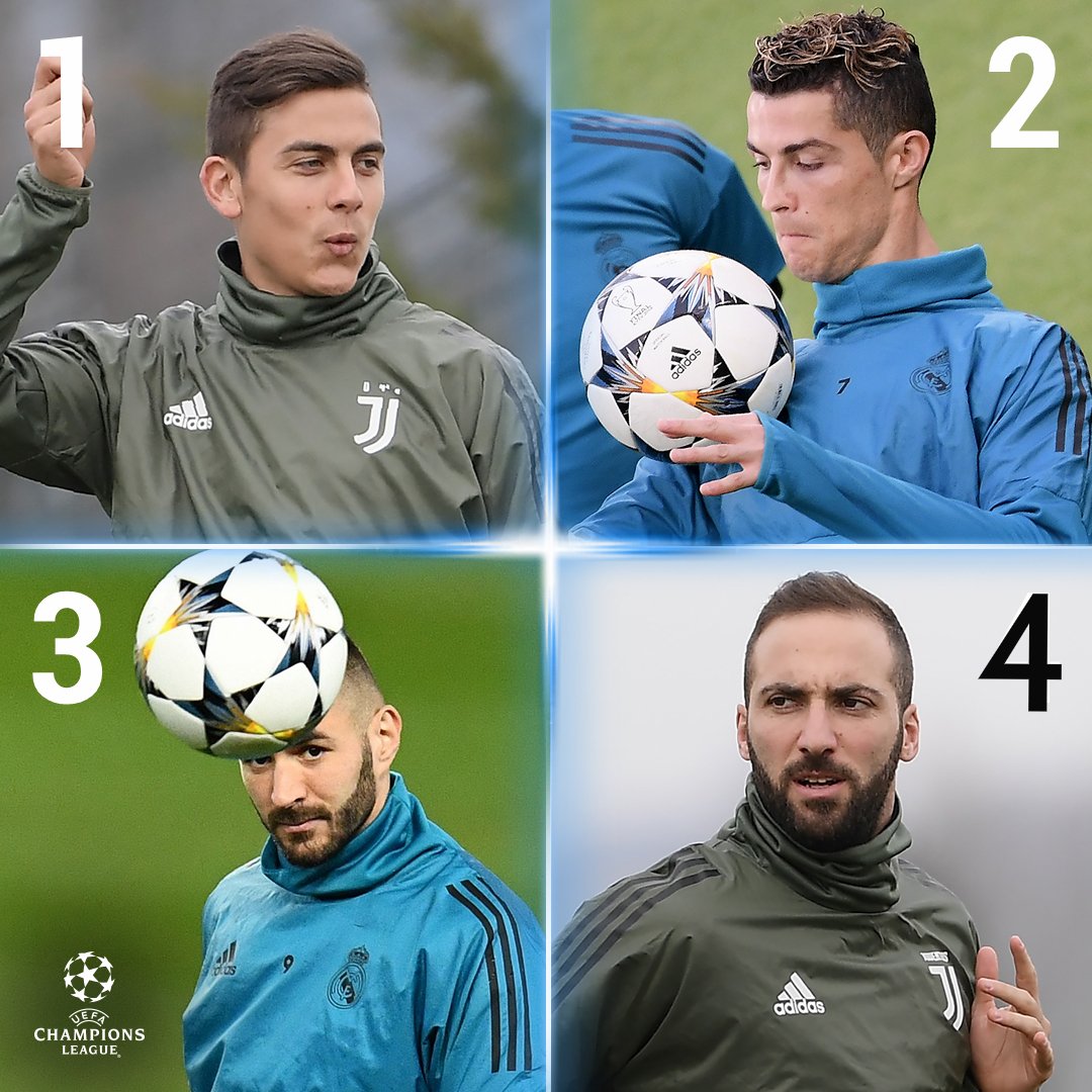 First scorer in Juve v Madrid tonight? 
#UCL