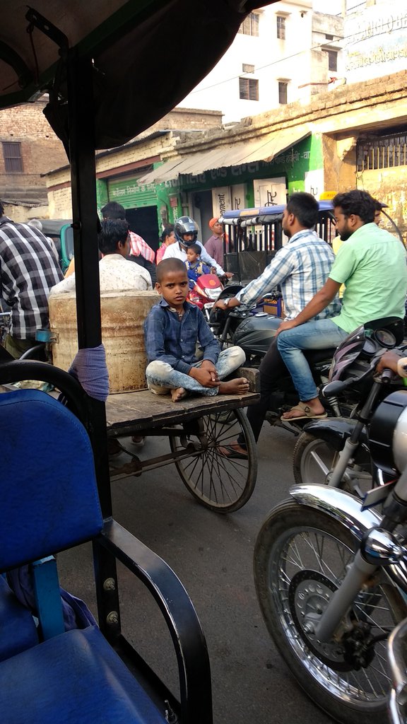 quxotic03's tweet photo. When in Banaras traffic and inconsistent government promises keep getting false. 

@varanasitraffic @PMOIndia https://t.co/l238uYBNHM