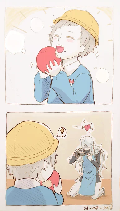 🍎👦 