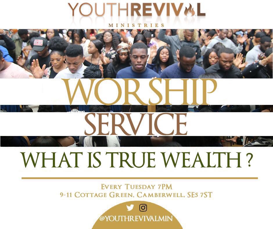 YoungSoldiers7's tweet photo. Today we’re having our first word from the newly ordained Pastor Ben as an authorised dealer of the Gospel
•
This is the entering of a new season and you shouldn’t allow yourself to miss out https://t.co/VxmoaLQXyw