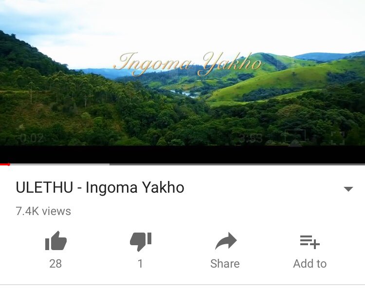 Over 7k views in just 3 days!! #IngomaYakho is doing so well!! Wow!! Thankyou so much for your support guys! Let's keep sharing and watching #TeamUlethu #ingomayakho #musicvideo #music #song #house #singer #songwriter #feelgood #vibey #groovy #zimbabwe #southafrica #vumba