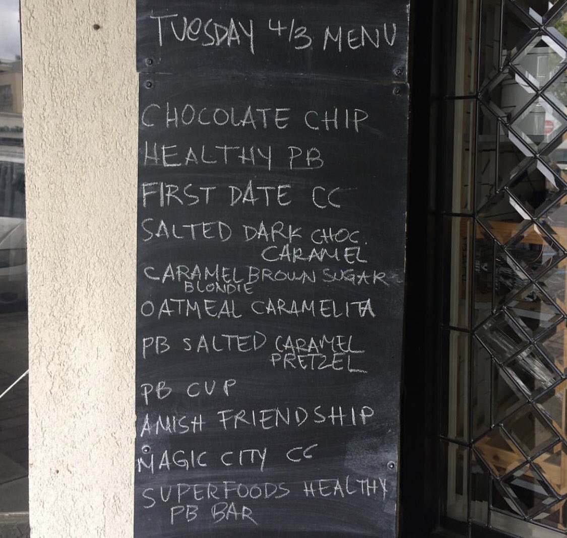 cookie_fix's tweet image. The lineup for Tuesday!🍪🍪🍪 #CookieFix #DailyMenu #Cookies