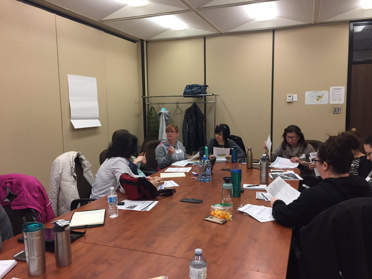 mrsbrownkps's tweet photo. 21st Century Learning. #ECEPD. Learning with a great group of ladies.  @p_oshar @gecdsbpro https://t.co/cPAALNUSyE