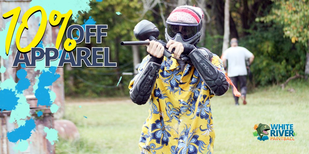 WRPaintball's tweet photo. It's GOOD to be a Member at White River Paintball! During the month of April, Members will get 10% off all apparel in our proshop!
Find out how here https://t.co/Cp2aYGZJ0V
#paintballislife #paintballing #paintballstyle https://t.co/iZUhshvfoJ