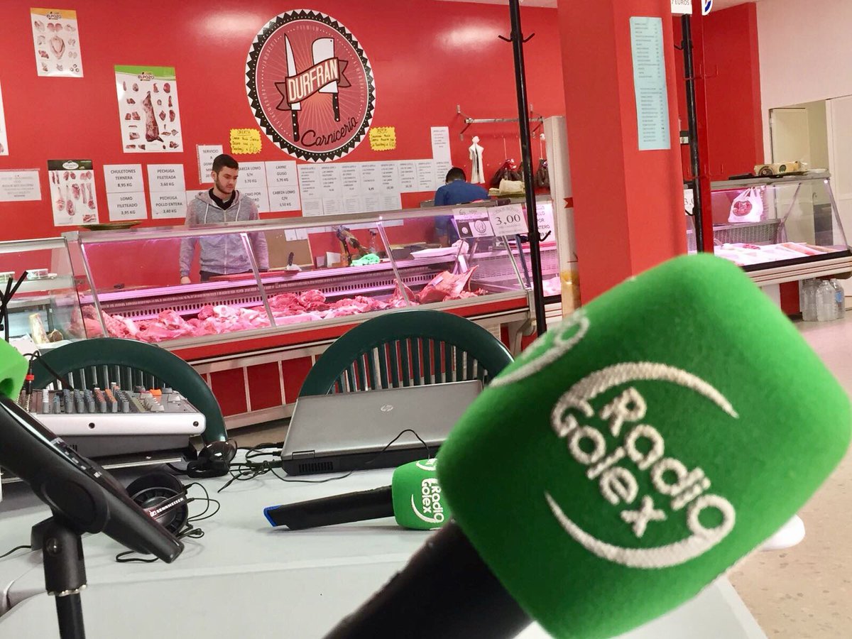 radiogolex's tweet photo. Te esperamos desde las 19:30 horas en Carnicería Durfran (@CDurfran ) para un programa de radio mágico https://t.co/MAC0gIs3jm