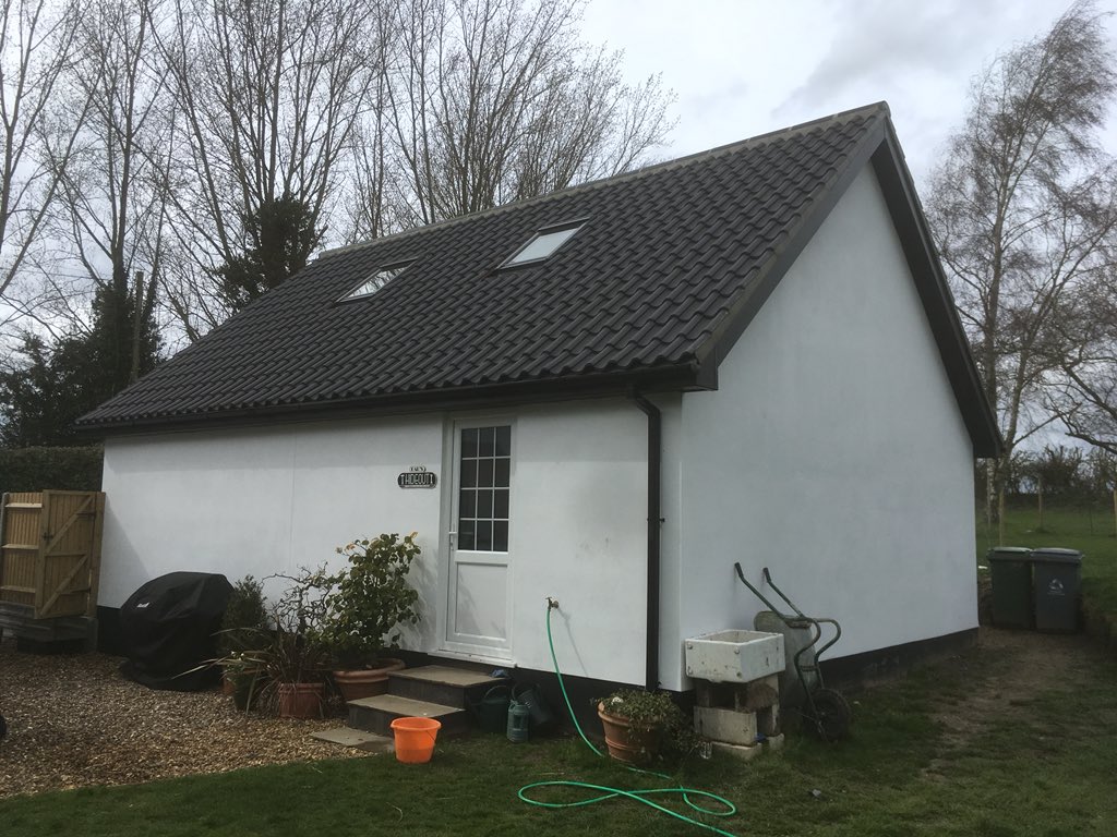 wardroofingltd's tweet photo. Completed photos of a job we began last year.
Pretty looking double garage with mezzanine floor in #Reepham.
Full pictures to follow. https://t.co/MxEld0cnSn