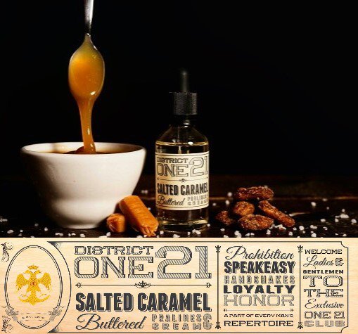 Salted Caramel by District One 21 is reminiscent of a sweet buttered pralines &amp; cream. 50ml Shortfill add Nic shot to make 60ml of 3mg liquid. 
£16.99 
Free shipping for orders over £20
 #liquidcrack #liquidgold #vapeuk #vape #vapefam #vapecommunity
the-gourmet-eliquid-collective.com/district-one-2…