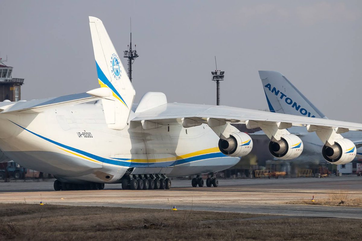 أكبر طائرة في العالم Antonov An-225 Mriya  في مهمة جديدة DZ34DKYWsAAFw3D