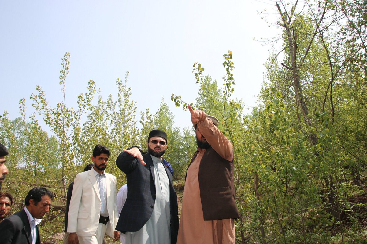 DrHassanQadri's tweet photo. Dr Hassan Qadri visits the acquired land for the MQI Islamic Centre in Murree. This land is of 4 Kanal in area and was donated by Muhammad Asad Abbasi of #MQI. https://t.co/2J113b6c4R