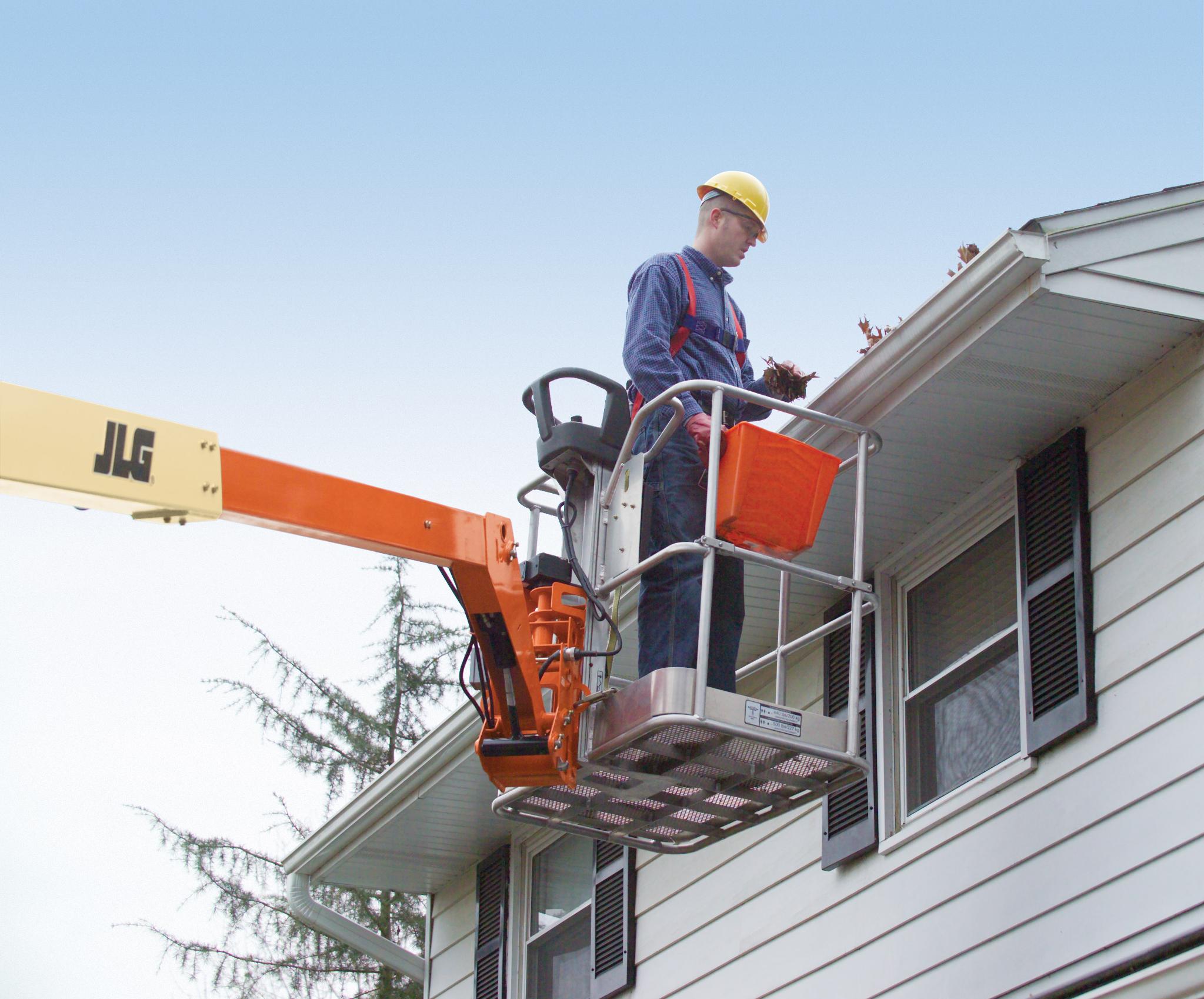 The Home Depot Rental Handle Those Hard To Reach Jobs With A Towable Boom Lift Rental The Home Depot Rental Handle Those Hard To Reach Jobs With A Towable Boom Lift Rental