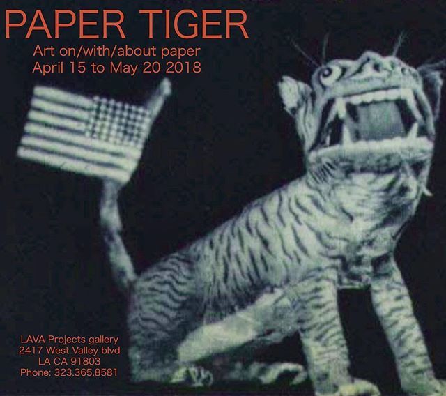 Hey everyone! April 15, 2018 @lava_projects I’ll be participating in a group show featuring #laartists about art on paper/with paper/about paper - so everyone not going the #murdercitydevils show that night, please come check it out! #artonpaper #makeart… ift.tt/2q1l1xm