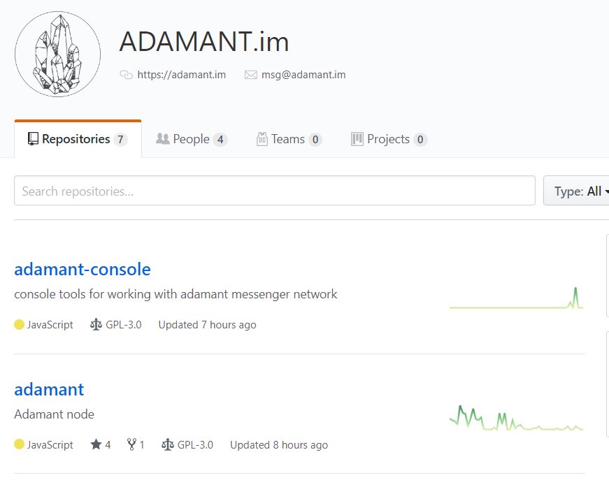 adamant_im's tweet photo. We present the parameters storage in blockchain and the new transaction type!
The technologies used in messengers have been being developed for a long time, and the creation of a similar product is an ordinary thing now. 
https://t.co/vFVRodYbhl https://t.co/4BYyFNexSc