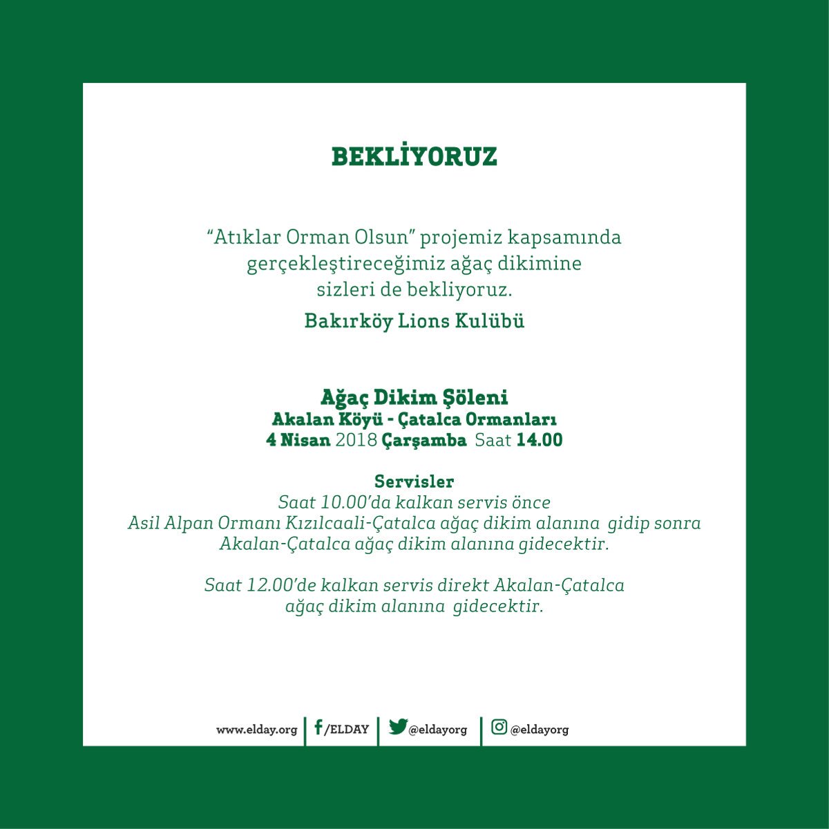 “Atıklar Orman Olsun” projemiz kapsamında ilk ağaç dikimlerimizi gerçekleştiriyoruz. 
.
.
.
#atıklarormanolsun #aoo #elday #lions #ismmmo #ismm #ogm #eag #atık #atik #geridönüşüm #ağaç #yeşil #tree #green