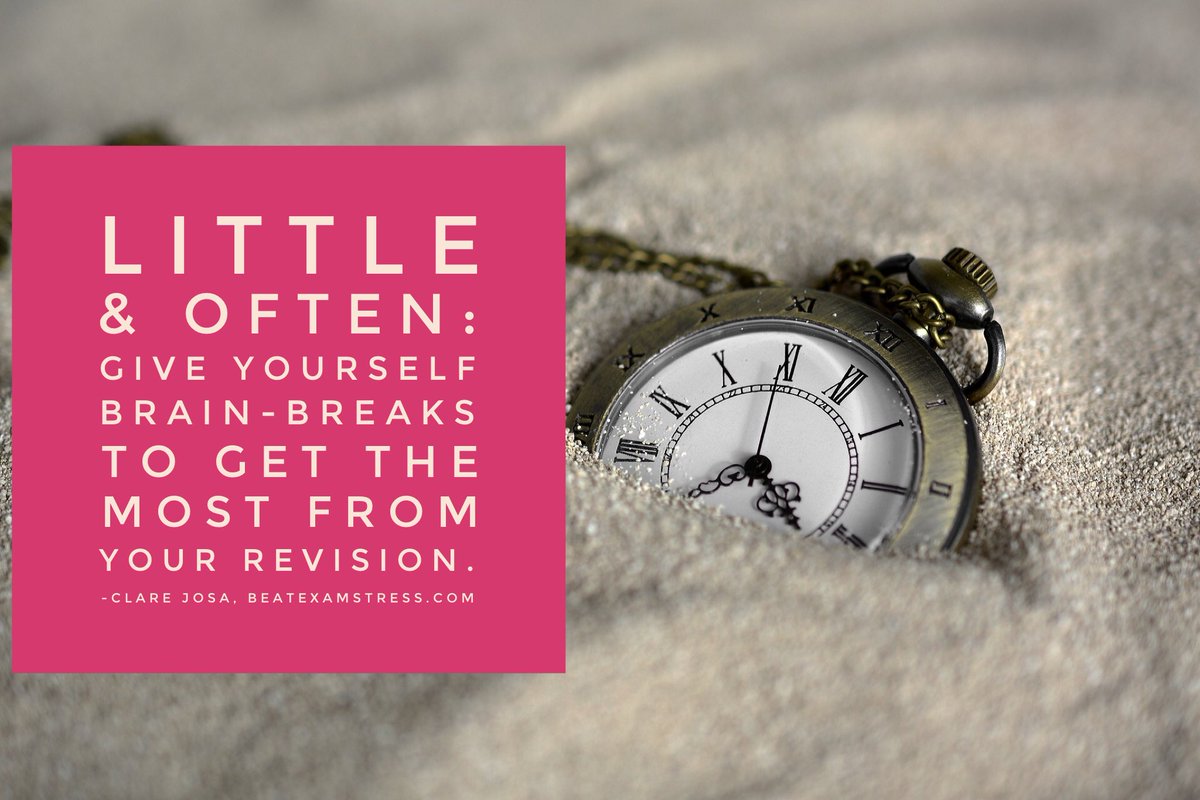 WKGS_Wellbeing's tweet image. For those of you revising for upcoming exams give yourself brain-breaks little and often to get the most from your revision. #beatexamstress #revisiontechniques #GCSEs #examstress