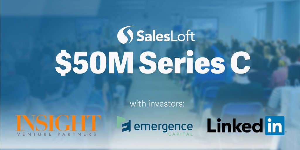 It’s a big day for our customers!

Today we’re announcing our $50 Million Series C investment from <a href="/insightpartners/">Insight Partners</a>, <a href="/emergencecap/">Emergence Capital</a> and <a href="/LinkedIn/">LinkedIn</a>.

Find out more as CEO <a href="/KylePorter/">Kyle Porter ☔️</a> shares how we intend to deploy the capital to best serve you, our customers: Sal.es/SeriesC