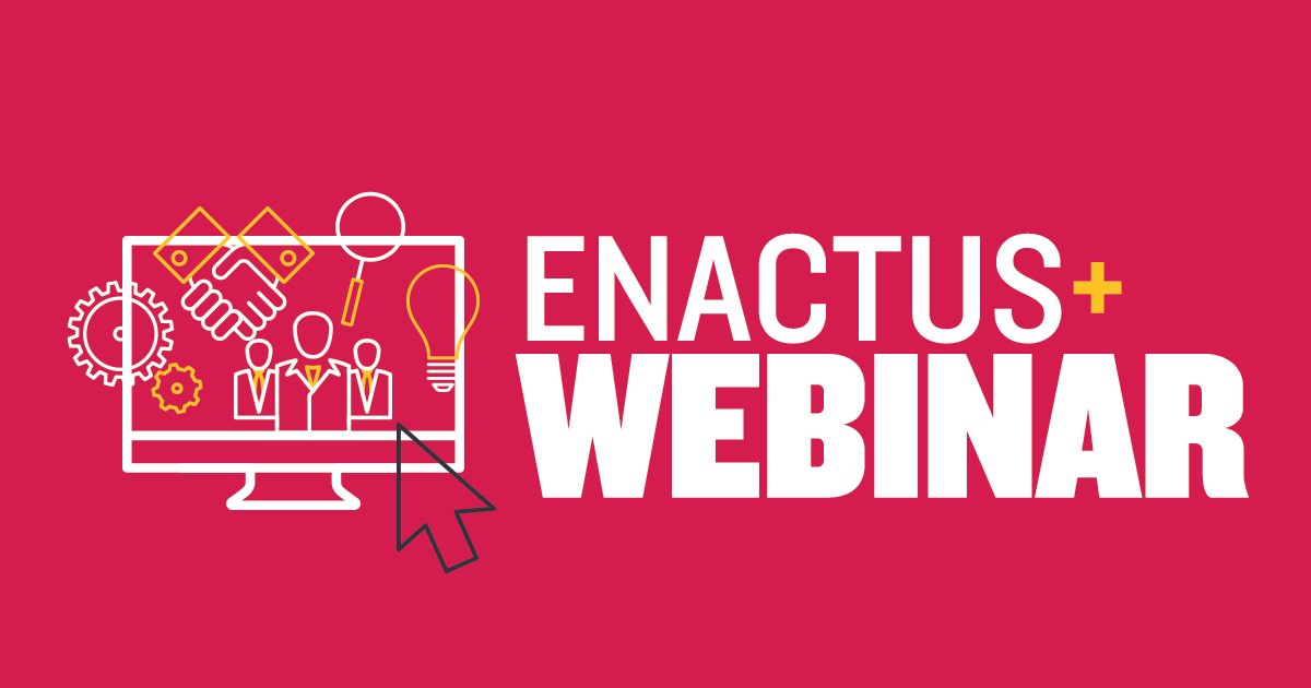 enactus's tweet photo. Don't miss your chance to learn about our new digital community Enactus+ and how you can join an exclusive group of ambassadors called the Enactus+ Foundry in today's webinar happening in 30 minutes! Sign up here: https://t.co/Wr0Drg1koz #WeAllWin #EnactusPlus https://t.co/vWqIRlbZ7s
