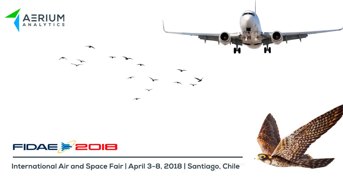 AeriumAnalytics's tweet photo. Our team is in Santiago, Chile this week attending #FIDAE2018 conference. Planning to be there? Come see us at the Alberta Aerospace booth. Learn more: https://t.co/yfndrPLzsQ

@FIDAE_OFICIAL @AB_EDT https://t.co/Ft7h4t5TyS