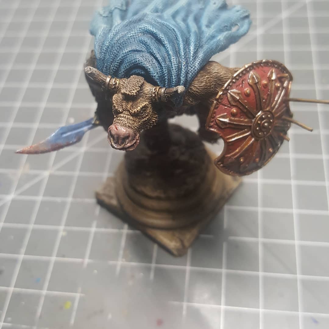 CartoonMiniatur's tweet photo. Minotaur in color! From our collection of Ancient Warriors! 40 mm
Painted by Maciek Kacprzak @maciekkacprzak
🌐Worldwide delivery
👉Our shop: https://t.co/9R8bh6P4n4
#40mm #miniatures #art #minis #boardgames #miniature #miniaturescollection #miniaturesculpture #sculpting #hobby https://t.co/gaoMG9OgGW