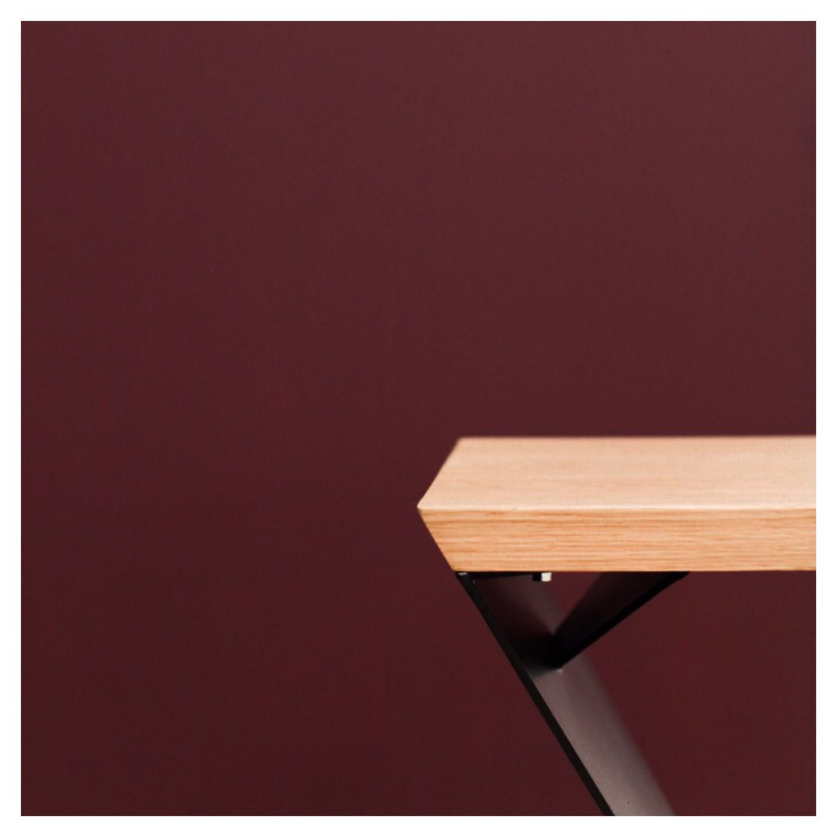 h_scottdesign's tweet photo. A little corner of my VAYRAC coffee table. One of those sneaky previews. #coffeetable #furnituredesign #sheetsteel #oak https://t.co/gNeFycP1pD