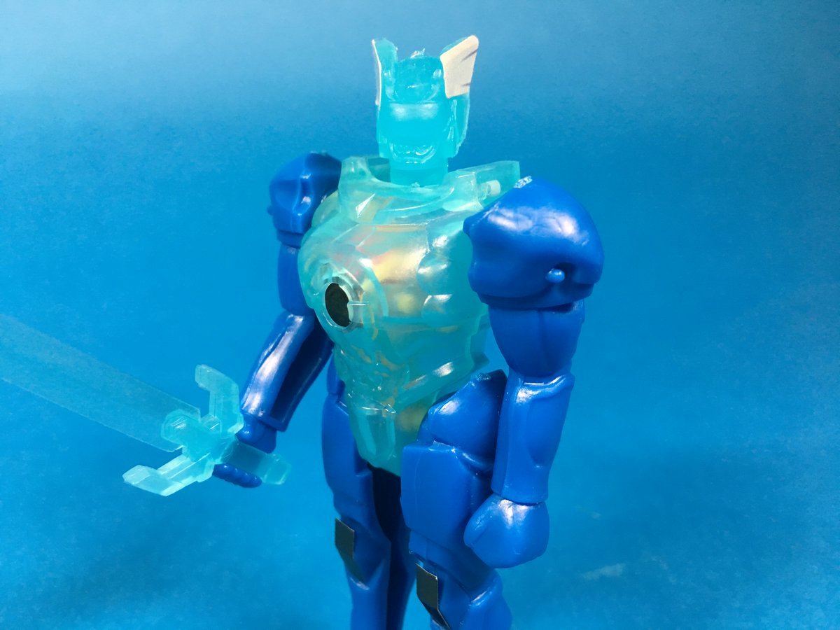 超光戦士シャンゼリオン」森永食玩アクションシャンゼリオン。いわゆる