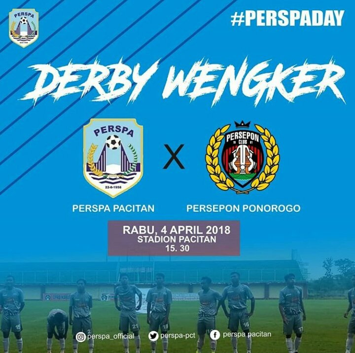 Perspa_Pct's tweet photo. Jangan lupa dulur, match ke-2 Liga 3 Grup C besok di Std. Pacitan...Ramaikan lur... INI KANDANG KITA ! #KitaMasihAda https://t.co/0vXEyM9UIr