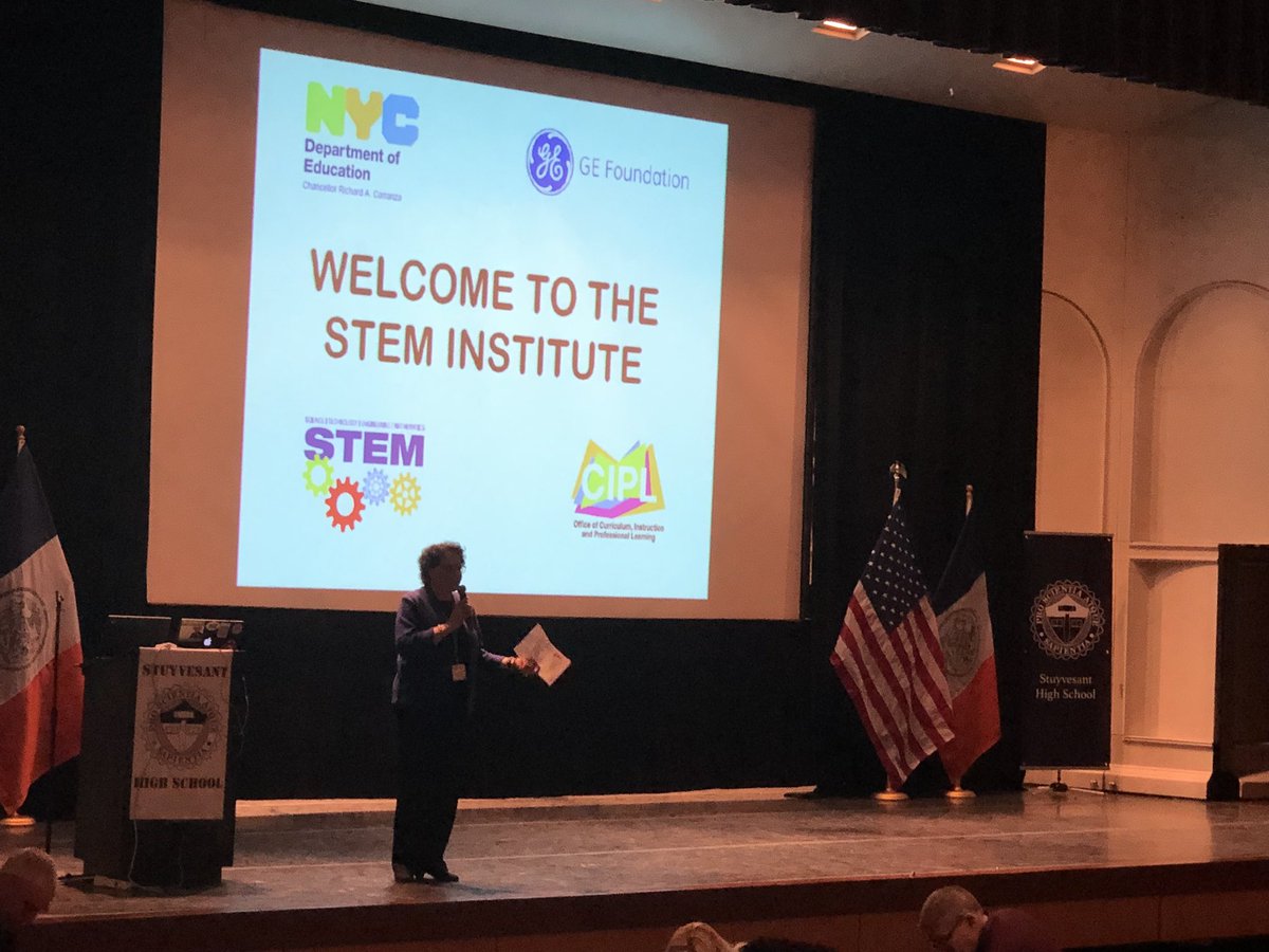 Packed house at the #NYCSTEM Institute.....gearing up for learning April 3-5. @District31R teachers if you are here share you photos + videos + resources #inspireD31 @Bytes4BigHearts <a href="/JFKNIGHT0426/">Mrs. Knight</a> @mskosnac <a href="/PRHS_STEM/">Port Richmond HS STEM</a> <a href="/SITech_HS/">Staten Island Tech</a>