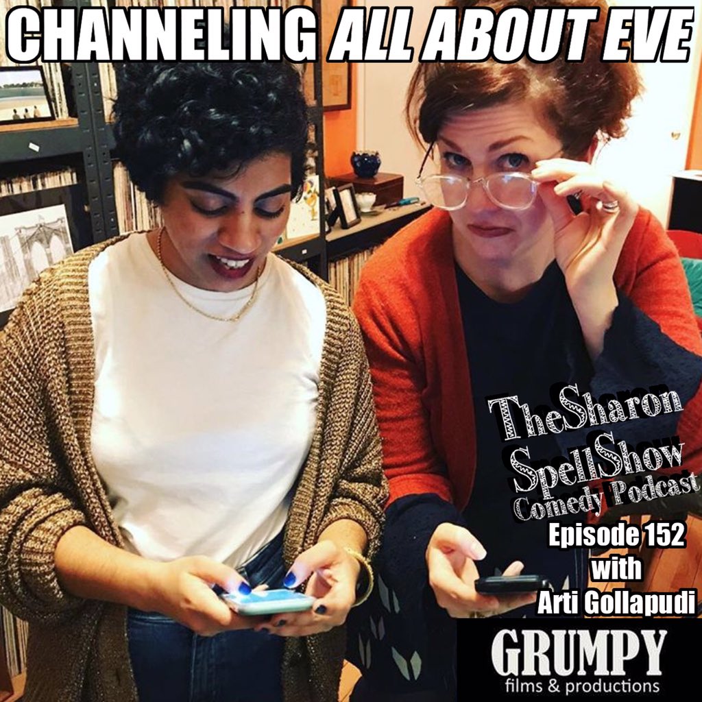 SharonSpellShow's tweet photo. "Did they move out or die?" Ep 152 with @artiparty
https://t.co/31VMn4DI2x
#AllAboutEve #Astrology #MoodKiller #ArtiGollapudi #YourSelfYourBody #GuestStar #Chair #Hilarity #EmailChains #Injured #BeachUmbrella #Music #Comedy #Conduit #Pain #TSSS #TSSSPodcast #Comedy #Podcast https://t.co/jbabExeVkH