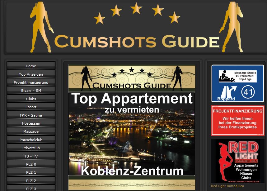 Top Appartement im Herzen von Koblenz zu vermieten! 
Keine männliche oder tierische Begleitung ! 
Shoppen, Einkaufszentren, Nightlife, Discotheken, Restaurants und vieles mehr direkt vor der Tür! 
Weitere Informationen erhältst du über das Kontaktformular
cumshots-guide.de