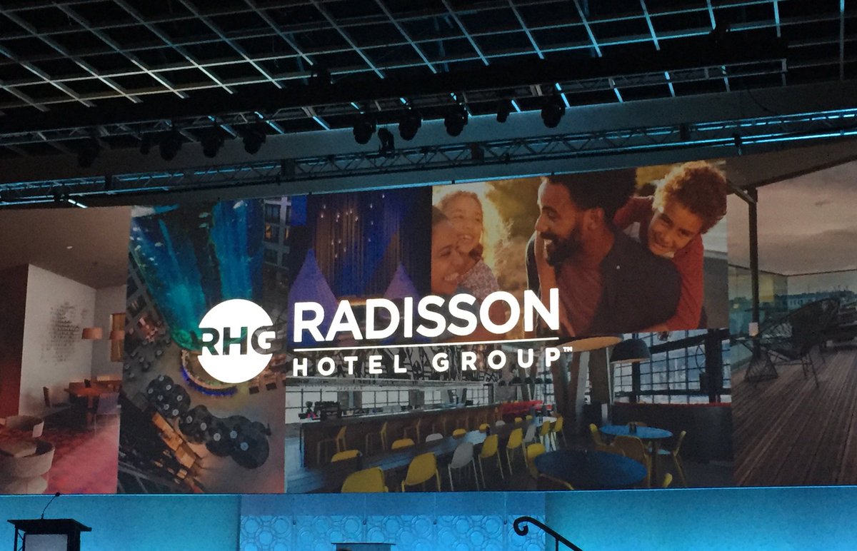 New motto of #Radisson is EVERY MOMENT MATTERS - plan to double growth in 5 years! #abc18moments @RadissonABC