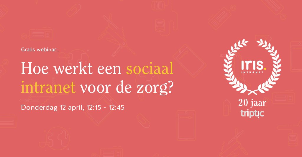 De zorg verandert. Zelfsturende teams, ZZP'ers en samenwerkingsverbanden zijn steeds vaker regel dan uitzondering. Hoe blijf je medewerkers betrekken bij je organisatie? #Intranet #Zorg

irisintranet.com/agenda/agenda-…