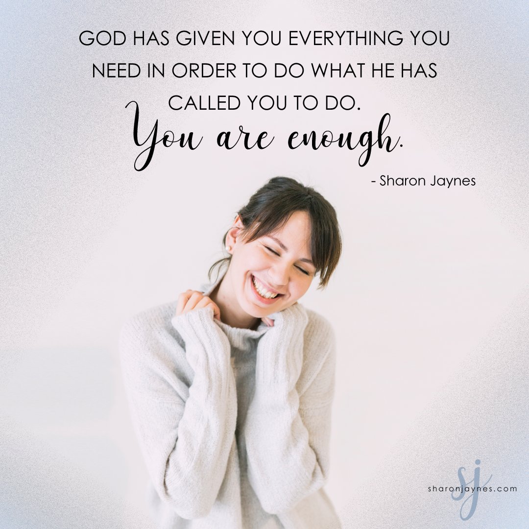 JulieGillies's tweet photo. The #EnoughBook by @SharonJaynes has been such a heart-boost for me that I’m hosting a #GiveAway!
https://t.co/IcFjie3n3r https://t.co/1P6m0u6Gw7