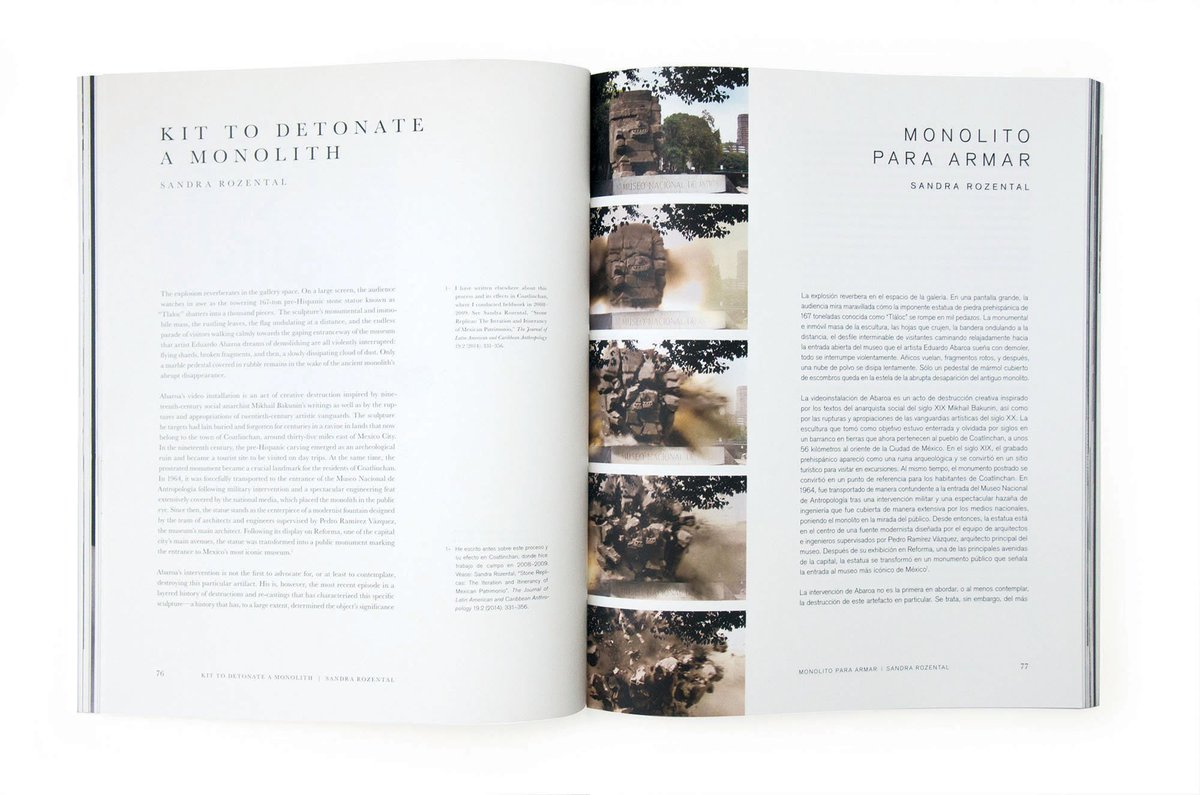 AtheneePress's tweet photo. The #TotalDestructionoftheNationalMuseumofAnthropology by artist #EduardoAbaroa is now available for individual order from @buroburomx / https://t.co/5QZkXJXsyW https://t.co/k1BCYULBt5