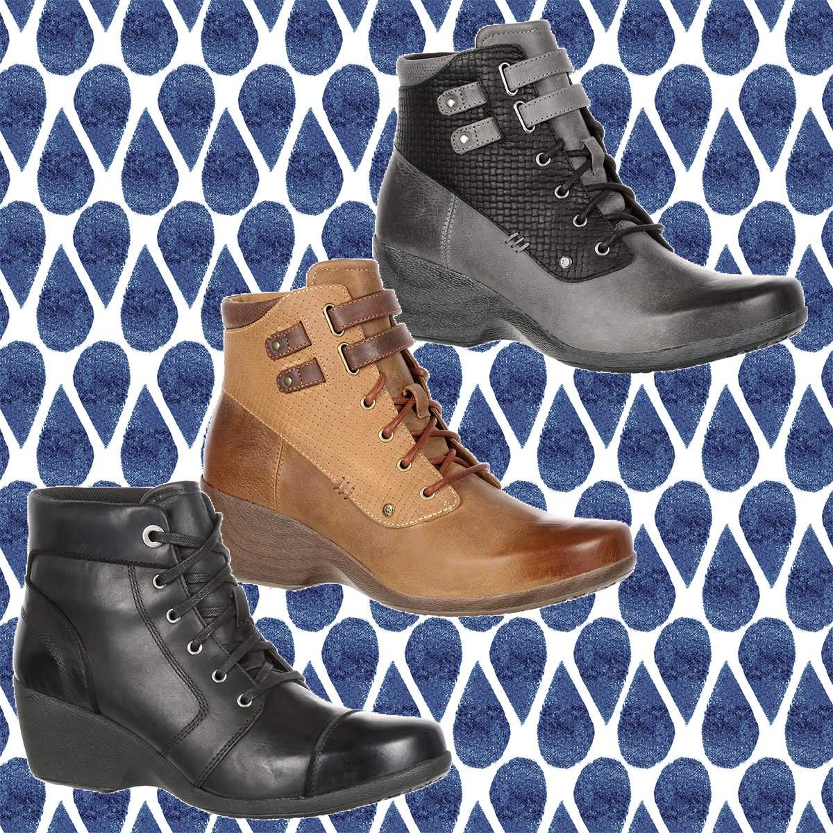 4EurSole's tweet photo. April showers bring Waterproof Booties. Our Concerto Booties and the Forte in black are waterproof... Making them your go-to shoe for the season. Shop now: https://t.co/lUnfkWsByr https://t.co/jzM1KZZ2vS