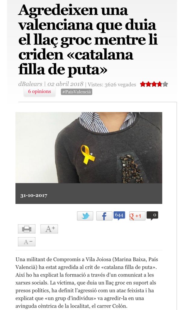 albertdmcat's tweet photo. Això no ho veureu ni a @elconfidencial, ni @okdiario, ni @elespanolcom...
Tampoc a @EspejoPublico ni @elprogramadear.
A cap mitjà espanyol.
Això si, després et faran creure que els CDR són violents i la llavor d’una banda terrorista.
ElPoderDeLaDictadura
#FrancoIsBack #Francoland https://t.co/yGw307xmkt